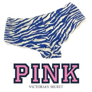 Victoria's‎ Secret PINK Zebra Print P147 XS Underwear Panties